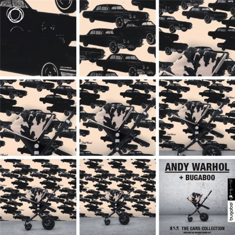 Текстильный комплект Donkey Tailored fabric set 2 в 1 цвет: Andy Warhol Cars