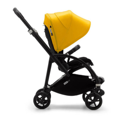 Прогулочная коляска Bugaboo Bee 6 Complete Black/Lemon Yellow 500304LM01