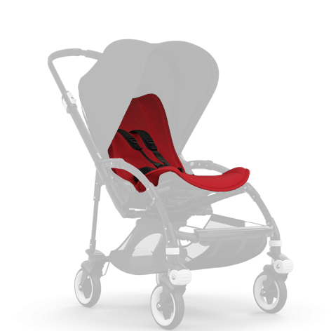 Bee 3 Seat fabric Red Bugaboo