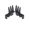 Комплект зажимов для капюшона Buffalo/Donkey sun canopy clamps set L + R 180400